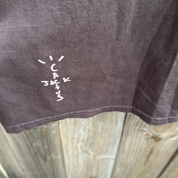 Travis Scott Cactus Jack for Fragment Icons Tee Size Large - Picture 3 of 5
